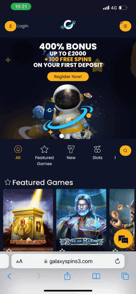 Discover the Thrilling World of Galaxy Spins Casino & Sportsbook 2